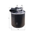 1x Kraftstofffilter MAHLE KL 913 passend für MERCEDES-BENZ NISSAN INFINITI