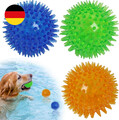 Bälle für Hunde, 3 Stück Hundespielzeug, unzerstörbar, interaktives Spielzeug fü