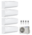 SAMSUNG Luzon S2 3x2,0 + 1x2,5kW MultiSplit Aussen 8,0kW Klimaanlage Wärmepumpe