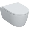 Geberit iCon Set Wand-WC Set, Tiefspüler, geschlossene Form, Rimfree, weiß/matt,