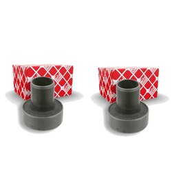 2x FEBI HINTERACHSBUCHSEN LAGER passend für RENAULT KANGOO LINKS+RECHTS