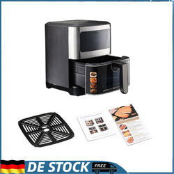 8.8L Heißluftfritteuse Fritteuse  Heißluft Digitale Edelstahl Air  Fryer Backen