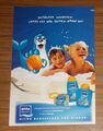 Seltene Werbung vintage NIVEA BATH CARE Schaumbad Shampoo & Bad Pflegeseife 1999