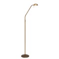 Stehlampe Stehleuchte dimmbar LED Wohnzimmerleuchte Leselampe bronze H 180 cm