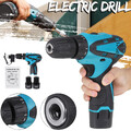 1500mAh Akkuschrauber Set Akku-Bohrschrauber Akkubohrer Bohrmaschine mit 2*Akkus