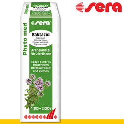 sera 100 ml Phyto med Baktazid Arzneimittel für Zierfische Thymianöl