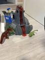 Schleich Dinosaurs Große Vulkan Expedition Spielfiguren-Set
