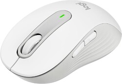 Logitech Signature M650 Wireless Funkmaus Weiß Leise Klicks Anpassbare Tasten