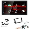 JVC  DAB+ Autoradio für Volkswagen VW T5 Transporter 2003-2015 abgerunde