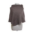 Comma, Poncho, Größe: ONE SIZE, Braun, Acryl/Wolle, Einfarbig, Damen #3B8