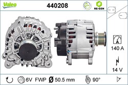 Lichtmaschine Generator Lima VALEO RE-GEN - AT 440208 +71.40€ Pfand 140 für B8