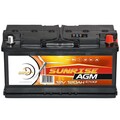 Solarbatterie AGM 12V 120Ah SUNRISE Wohnmobil Versorgungsbatterie Bootsbatterie