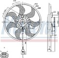 NISSENS Lüfter, Motorkühlung für VW