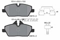 Bremsbelagsatz Scheibenbremse Q+ TEXTAR 2391508 für I01 BMW i3 Electric Range