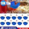 10X Automatischer Hühner-Wasserbecher, Farm Coop, Geflügel-Tränke, Wasserspender