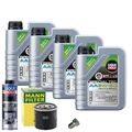 Motoröl 5W30 LIQUI MOLY Special Tec Aa 4L+MANN Ölfilter+Spülung+Ölablassschraube
