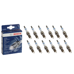 12x BOSCH Zündkerze Zündkerzen 0 242 240 506  WSR6F