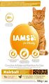 (EUR 4,70/kg) IAMS for Vitality Hairball Adult 1+ mit Huhn Katzenfutter: 10 kg