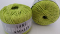 500 g Amalfi Lang Yarns Fb 144 grün  Rundbändchen Baumwolle Polyamid SONDERPREIS