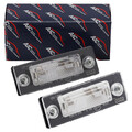 2x AIC Kennzeichenleuchte + W5W Glühlampe für VW PASSAT B5 B6 CADDY 3 TOURAN T5