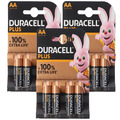 Duracell Plus AA Alkaline Mignon LR6 MN1500 Batterie 1,5V 3 x 4er Blister