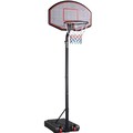 Basketballständer Outdoor Basketballkorb mit Rollen Verstellbar Basketballanlage