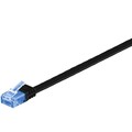 Goobay CAT 6a Netzwerkkabel Flachkabel U/UTP ungeschirm # 96345