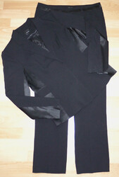 ZERO Hosenanzug Gr.38 schwarz elegant Blazer Hose Set ++Neu++