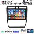 für Audi A6 S6 RS6 C5 1997-2004 9" Android 14 Autoradio GPS NAVI Wifi KAM 2+32GB