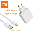 Original Xiaomi 12 Pro Schnell Ladegerät Ladekabel 120W HyperCharge USB-C 6A