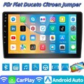2+32G Android 13.0 Carplay Autoradio Für Fiat Ducato Citroen Jumper GPS Wifi BT