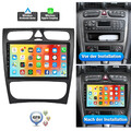 Für Mercedes Benz C Klasse W203 CLK C209 Carplay 4+64GB Android 13 Autoradio GPS