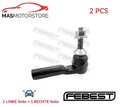 SPURSTANGENKOPF AXIALGELENK VORNE FEBEST 6721-MS 2PCS V FÜR TESLA MODEL S