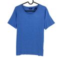 GANT Blau Leicht Rundhals T-Shirt Top GRÖSSE S