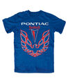 Firebird T-Shirt BLAU  Logo , Kitt , Pontiac ,