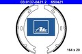 Ate 03.0137-0421.2 Bremsbackensatz für Feststellbremse Bremsbackensatz 