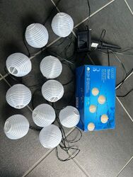 2 LED Solar Lichterketten 4,5m