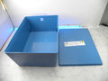 IKEA Kuggis Aufbewahrungsbox mit Deckel blau 26x35x15 cm UK VERKÄUFER KOSTENLOSE P&P #11 D