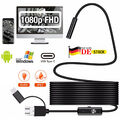 2/5/10m LED USB Endoskop Wasserdicht Endoscope Inspektion Kamera Für Android PC