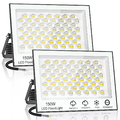 2X 150W 15000LM LED Fluter Außen strahler Scheinwerfer Baustrahler Flutlicht HOT