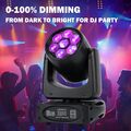 150W 3 Prismen Moving Head 8 Gobo Beam Disco Lichteffekt DMX dj Show Bühnenlicht