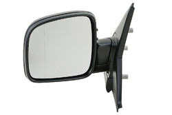 Außenspiegel Spiegel passend für VW Transporter T5 04/2003-10/2009 Links schwarz