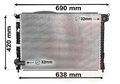 Van Wezel 06002286 Kühler, Motorkühlung für MINI