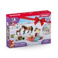 Schleich Horse Club Adventskalender 2023 mit Spielfiguren Pferde Pony für Kinder