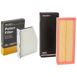 RIDEX Filterset Inspektionspaket Filtersatz für VW Golf V Schrägheck (1K1)