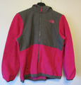 The North Face Denali Fleece Mädchen XL rosa grau Jacke Outdoor Full Zip Kapuze