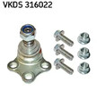 Querlenkerstift VKDS 316022 SKF für RENAULT NISSAN OPEL