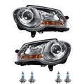 Scheinwerfer Set inkl. OSRAM Lampen H7 mit LWR Motor für VW Touran 1T1 1T2