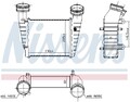 NISSENS 96680 Ladeluftkühler für SKODA,VW
