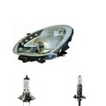 Halogen Scheinwerfer rechts H7/ H1 chrom für Alfa Romeo Giulietta inkl. Lampen